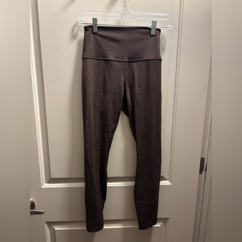 Brown 25” inseam Align Lululemon Leggings